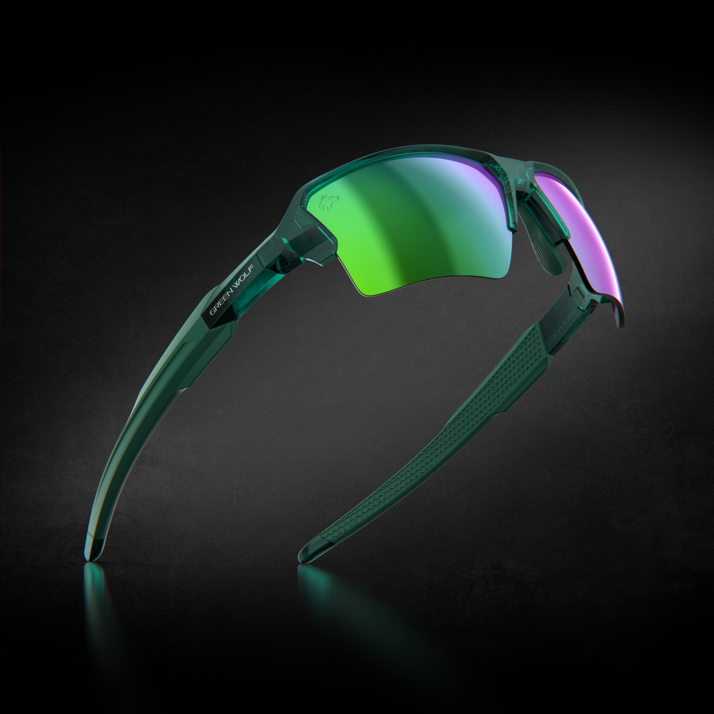 Green Wolf Vapor - Bermuda Green - Image 2
