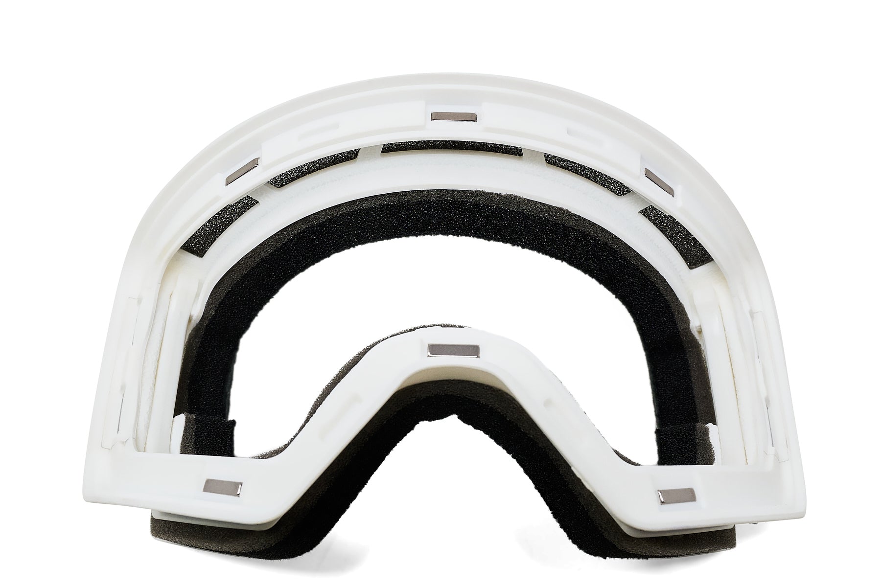 Frontier Snow Goggle - White Magnetic Frame + Strap (Lens Not Included) - Image 3